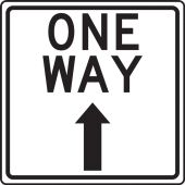 Slip-Gard™ Floor Sign: One Way (up arrow)