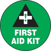 5S Floor Sign: First Aid Kit