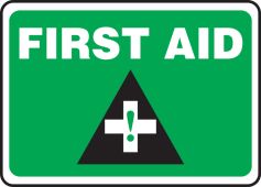 Safety Sign: First Aid