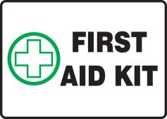 Safety Sign: First Aid Kit