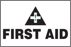 BIGSigns™ Safety Sign: First Aid