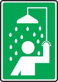 Safety Sign: Shower Pictogram