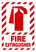 Safety Sign: Fire Extinguisher