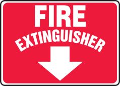 Safety Sign: Fire Extinguisher