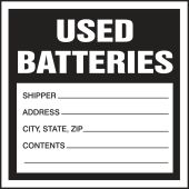 Pre-Printed Hazardous Waste Label