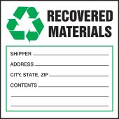 Pre-Printed Hazardous Waste Label
