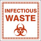 Drum & Container Labels: Infectious Waste