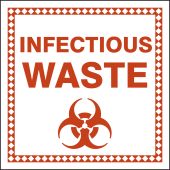 Drum & Container Labels: Infectious Waste