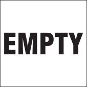 Drum & Container Labels: Empty