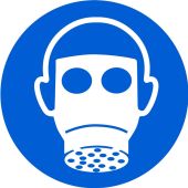 ISO Mandatory Safety Sign: Wear Respiratory Protection (2011)