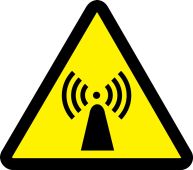 ISO Warning Safety Sign: Non-Ionizing Radiation (2011)