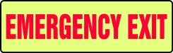 Safety Sign: Emergency Exit