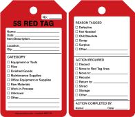 5S Red Tags