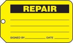 Safety Tag: Repair