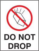 International Shipping Label: Do Not Drop