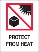 International Shipping Labels: Protect From Heat