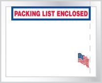 PACKING LIST ENVELOPES