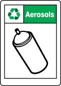 Safety Signs: Aerosols