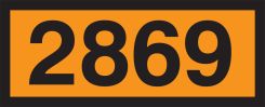 Orange 4-Digit Panel: 2869 (Titanium Trichloride Mixture)