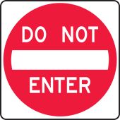 Lane Guidance Sign: Do Not Enter
