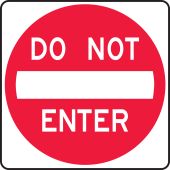 Lane Guidance Sign: Do Not Enter