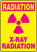 Radiation Safety Sign: X-Ray Radiation