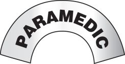 Reflective Emergency Response Hard Hat Decal: Paramedic