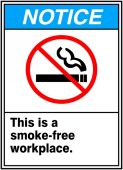 ANSI SIGN - SMOKING CONTROL
