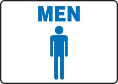Restroom Sign: Men's