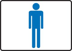 Restroom Sign (Male Symbol)