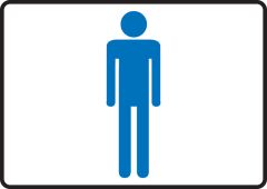 Restroom Sign (Male Symbol)