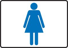 Restroom Sign: Women