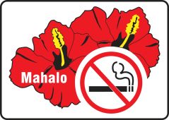 NO SMOKING SIGN - HAWAII