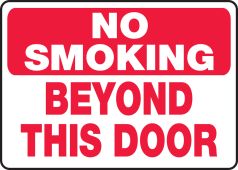 Smoking Control Sign