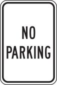 Safety Sign: No Parking