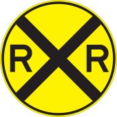 Rail Sign: Highway-Rail Grade Crossing