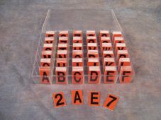 Reflective Letters & Numbers Kit