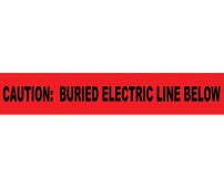 CAUTION BURIED ELECTRIC LINE BELOW INFORMER NON-DETECTABLE WARNING TAPE