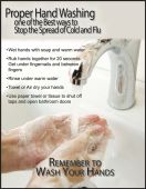 Safety Poster: Proper Hand Washing