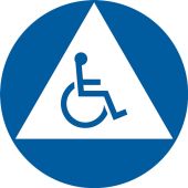 California Title 24 Gender-Neutral Sign: Handicap Accessible