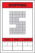 Key Performance Indicator (KPI) Boards: Shipping