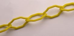 Safety Cone Accessories: Plastic Yellow Chain