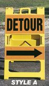 Fold-Up Barricade Signs: Custom Fold-Ups®