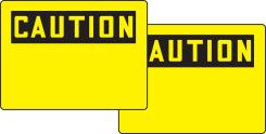 OSHA Caution Quik Sign Fold-Ups®: (blank)