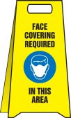 2 X Fold-Ups®: Face Covering Required In This Area