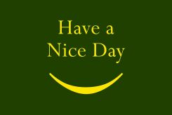 NoTrax® Slogan Mat: Have A Nice Day