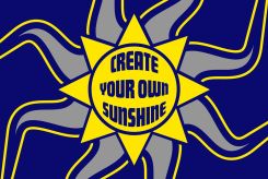 NoTrax® Slogan Mat: Create Your Own Sunshine