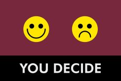 NoTrax® Slogan Mat: You Decide