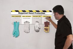 The Glove Board™ 5S/Lean Hand Protection Board