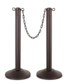 Chain Storage Stanchion Posts